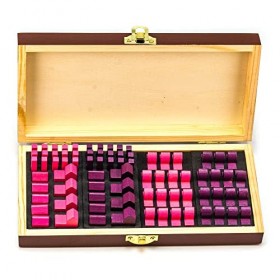 Waldfelsen Figurines en bois de haute qualité : 8 villes, 10 colonies, 30 rues et 30 navires adaptés au complément des colons