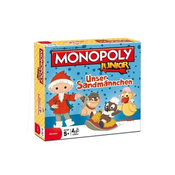 Winning Moves Monopoly Junior Unser Sandmännchen [Import Allemand]