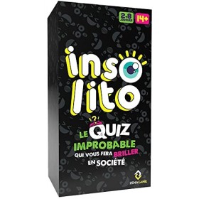 Insolito - Jeu de Société Adulte, Quizz Décalé & Fun Nouveauté 2022 - Idéal pour vos Soirées entres Amis qui vous fera Bril