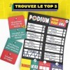 Podium - Le Jeu de Quiz pour Trouver Le Top 3 des Meilleures Réponses - Jeux de Société pour des Moments en Famille ou Entre 