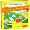 HABA - Mes premiers jeux – Premiers chiffres à la ferme - 305879 - Apprendre à compter - 2 ans et plus