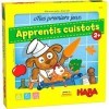 HABA - Mes Premiers Jeux - Apprentis Cuistots - Jeu de société - 2 Ans et Plus - 306350 Coloré