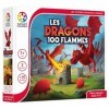 SmartGames - Les Dragons 100 Flammes - Gouvernez le Royaume - Jeu de Societe - Jeu de stratégie - Pour 2 Joueurs - A Partir d