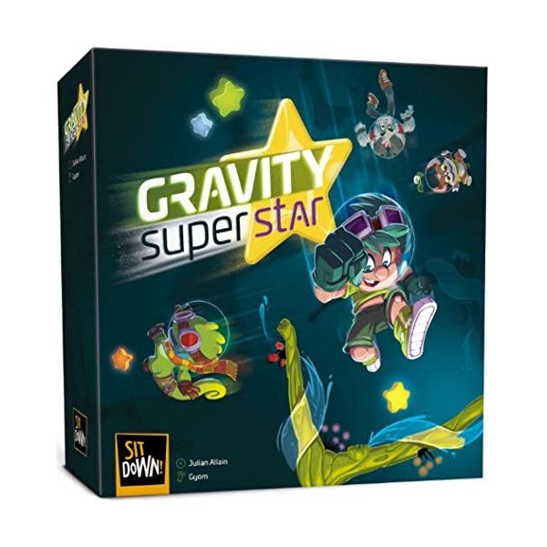 Sit Down Games SDGGSS001 Gravity Superstar Couleurs mélangées