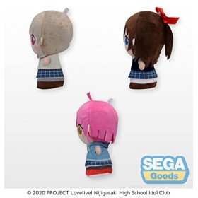 SEGA 4570001964244 Love Live Kasumi Nakasu, Shizuku Sakurazaka, Rina Tennoji moipon Nijigasaki High School Idol Club MP Plush