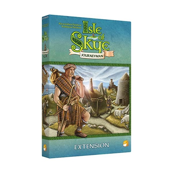 Funforge | Isle of Skye - Extension Journeyman | Jeu de société | À partir de 10 ans | 2 à 5 joueurs | 75 minutes