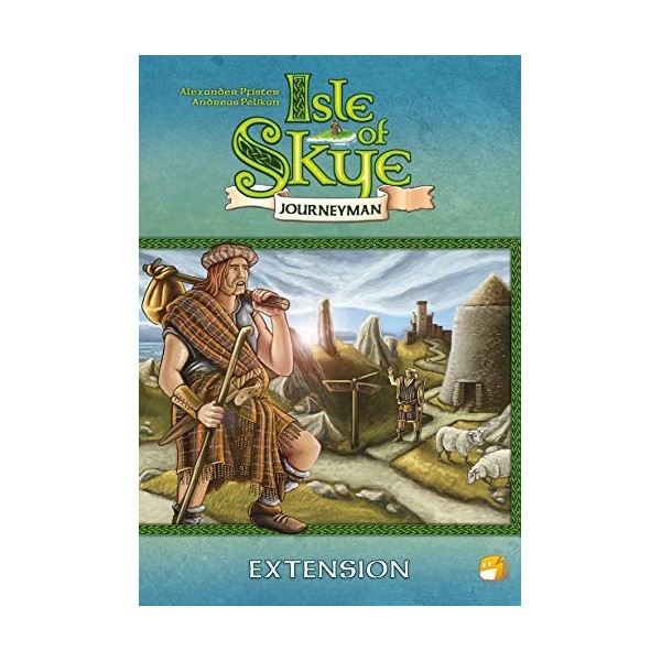 Funforge | Isle of Skye - Extension Journeyman | Jeu de société | À partir de 10 ans | 2 à 5 joueurs | 75 minutes