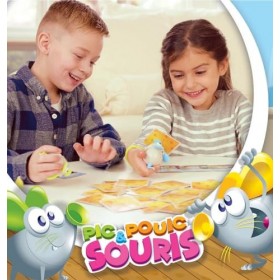 Educa - Jeu de Cartes Pic et Pouic Souris | Jeu de Société pour Enfants et la Famille | Les Jeux ca aident à Partager et à Cr