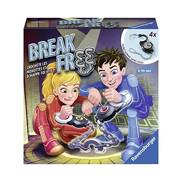 Ravensburger- Jeu de Rapidité Break Free, 21317