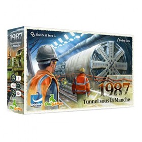 1987 : Tunnel sous la Manche - Jeu de société - Version française