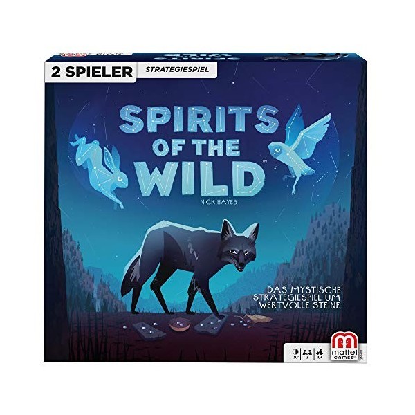 Mattel Games Gnh18 Spirits Of The Wild Jeu de Stratégie Adapté Pour 2 Joueurs, Jeux de Stratégie à Partir de 10 Ans Exclusivi