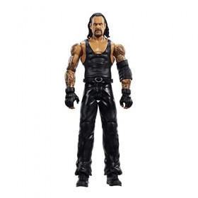 WWE Figurine articulée Wrestlemania Undertaker avec Mains interchangeables et Accessoires, à Collectionner, Jouet Enfant, Dès