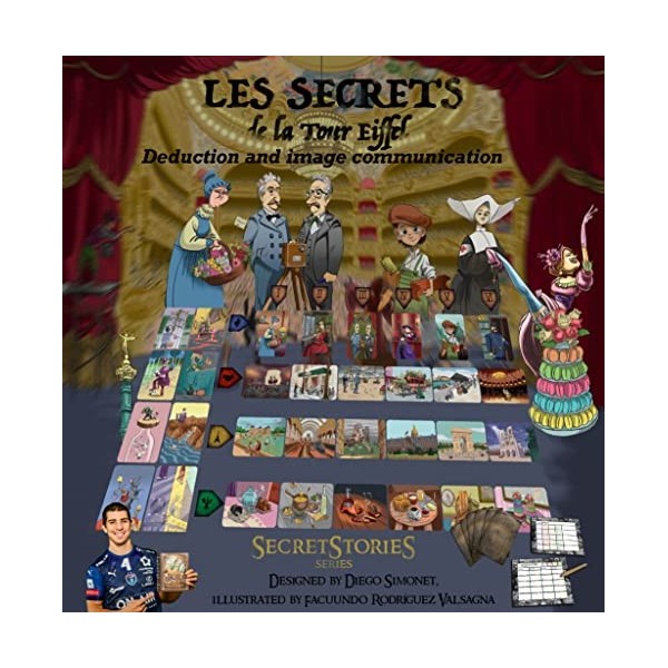 DS4GAMES Les Secrets de la Tour Eiffel - Jeu de société