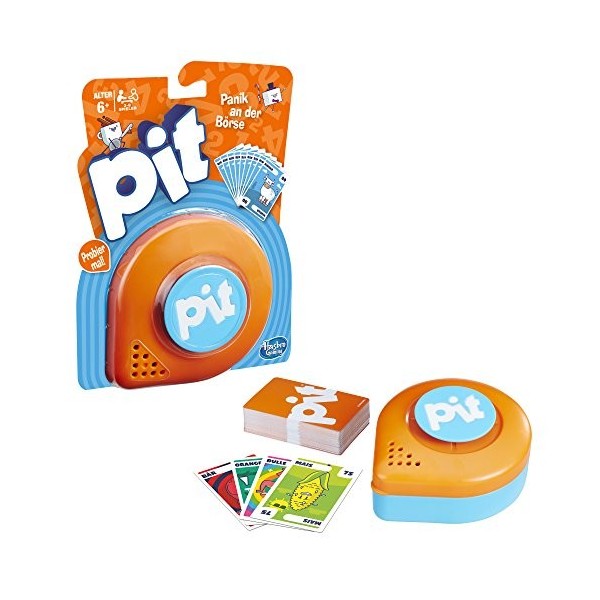 Hasbro Pit - échanger et Gagner, Jeu Familial pour la Maison et Les Voyages