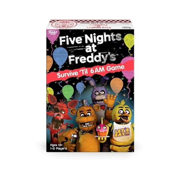 Funko 51761 Board Games 51761 Signature Five Nights at Freddys Game, Multicolour