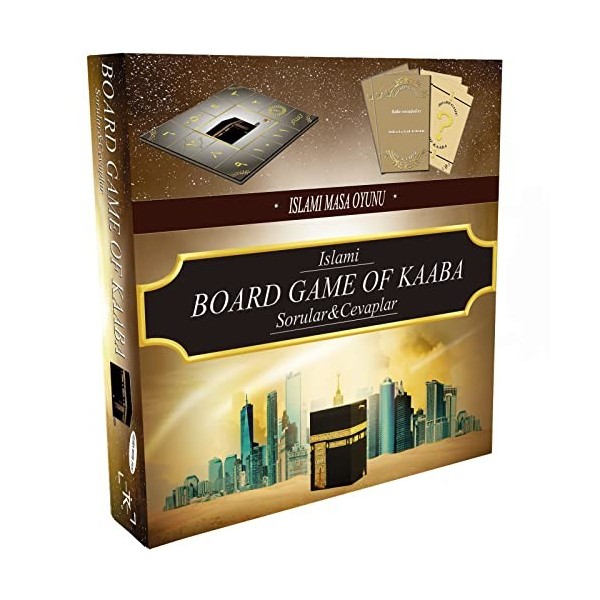 TIK Board Games Planche islamique Game of KAABA Version turque