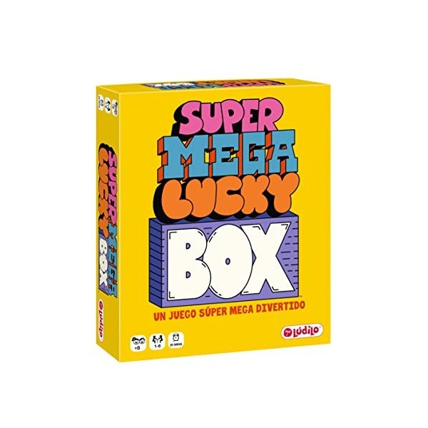 Ludilo - Super Mega Lucky Box  Jeux De Société Enfant 8 Ans Et Adu