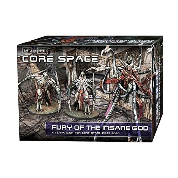 Core Space First Born - Jeu de société de Science-Fiction - Figurines de Science-Fiction Cyberpunk 28 mm pour Jeu de Guerre 4