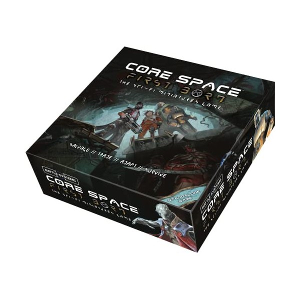 Core Space First Born - Jeu de société de Science-Fiction - Figurines de Science-Fiction Cyberpunk 28 mm pour Jeu de Guerre 4