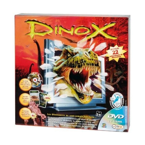 Bds - jeu De Société - Le Jeu Dinox Avec Dvd
