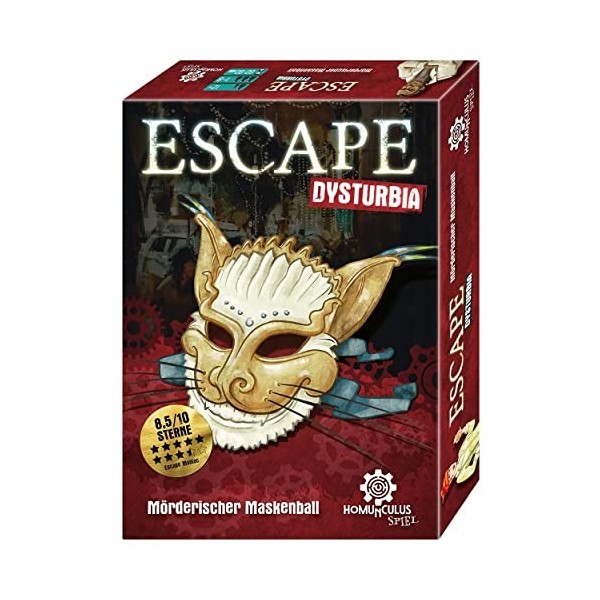 ESCAPE Dysturbia: Mörderischer Maskenball: Ein Exit Game