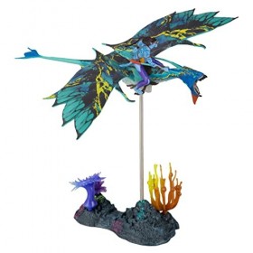 Bandai Disney Avatar - World Of Pandora - Coffret large deluxe - Neytiri et son Banshee des Montagnes - Figurine officielle i