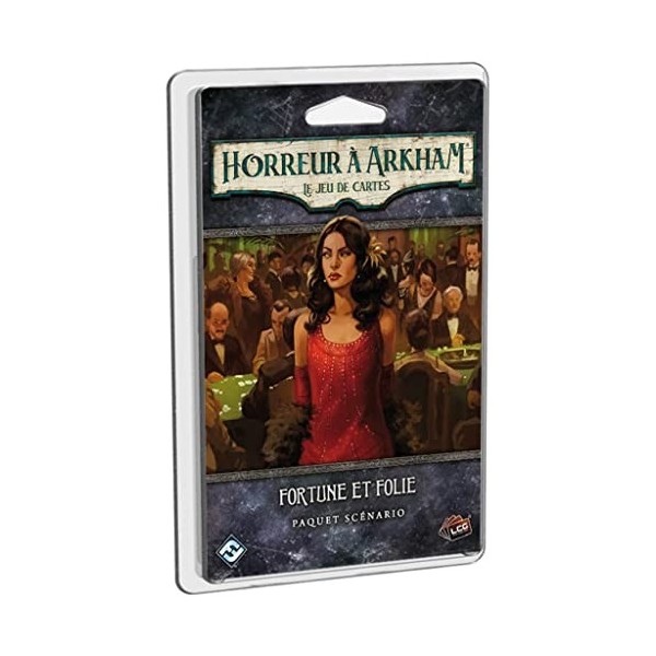 Fantasy Flight Games - Horreur à Arkham JCE - Fortune et Folie - Version Française