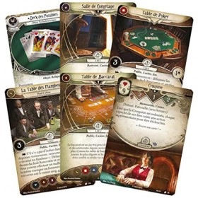 Fantasy Flight Games - Horreur à Arkham JCE - Fortune et Folie - Version Française