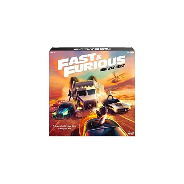 Funko 54802 Signature Games: Fast and Furious: Highway Heist Game Multicolore