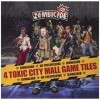 Guillotine Games - 331542 - Zombicide - 4 Toxic City Mall Game Tiles
