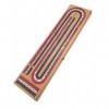 Classic Wooden Cribbage Board - 3 Lanes - 9 pegs