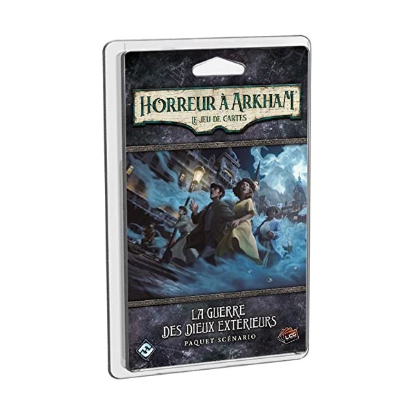 Asmodee- Fantasy Flight Games |Horreur à Arkham Cartes-Guerre des Dieux Extérieurs société | Jeu dambiance | A partir de 14 