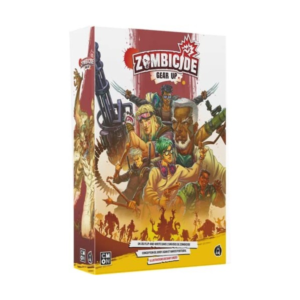 Asmodee Zombicide - Gear Up - De 1 à 6 Joueurs - 14 Ans et Plus