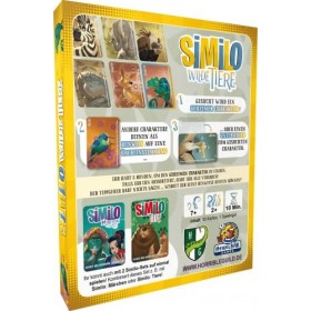 Heidelberger Spieleverlag Similo : Animaux Sauvages | Horrible Guild | Allemand | Jeu de Cartes | pour 2 à 8 Personnes | À pa
