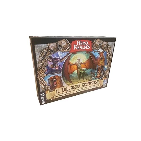 Hero Realms Le Villaggio Compartiment Jeu de Table en Italien