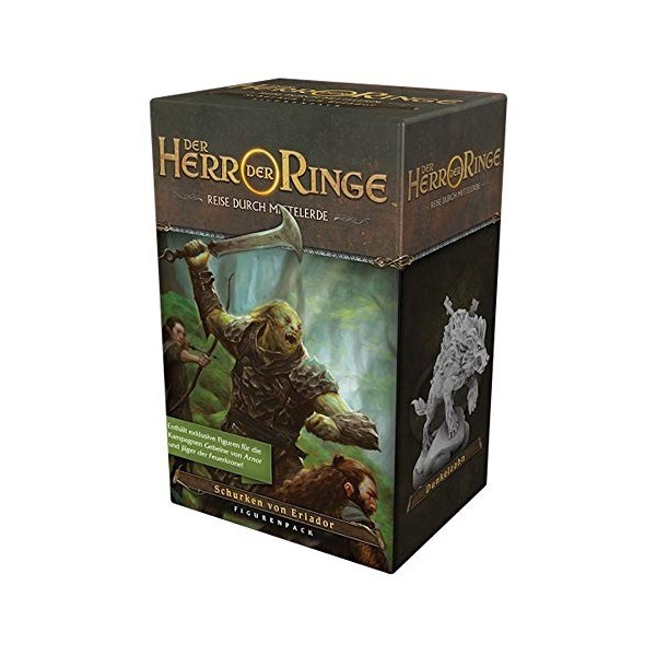 Asmodee | Fantasy Flight Games | Der Herr der Ringe: Reise durch Mittelerde – Schurken von Eriador | Erweiterung | Expertensp