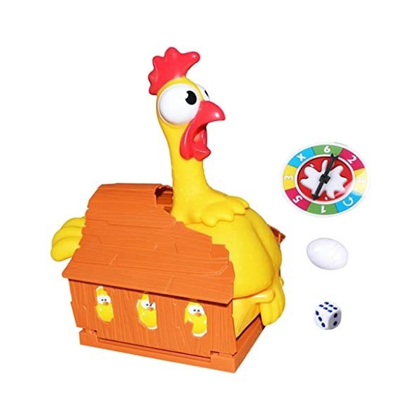 rockible Poule Pondant des œufs Jeu de Jeu de Poulet Blague Cadeau Jeu Intéressant