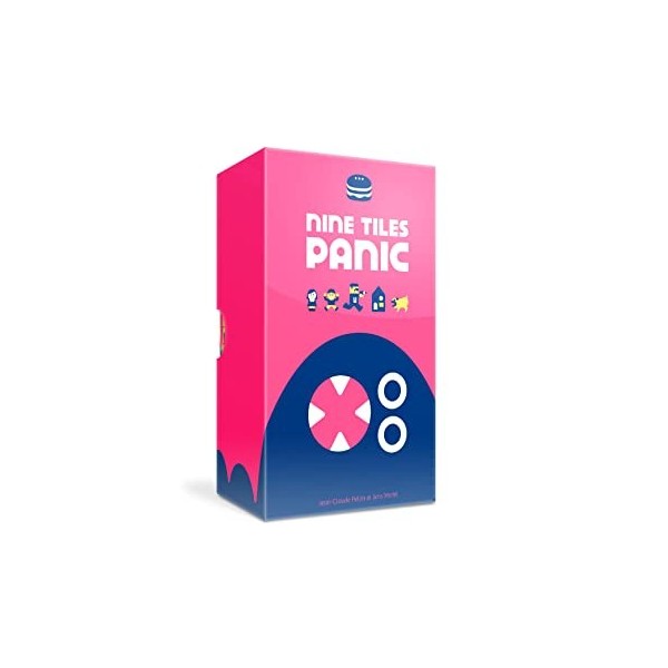 Oink Games Nine Tiles Panic • Le Jeu de Société du Japon • Jeu de Société Adultes & Enfants à partir de 7 ans • Jeu de Puzzle
