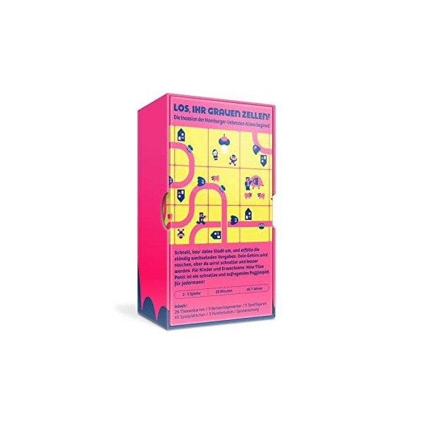 Oink Games Nine Tiles Panic • Le Jeu de Société du Japon • Jeu de Société Adultes & Enfants à partir de 7 ans • Jeu de Puzzle