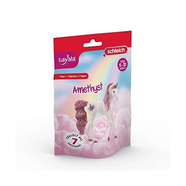 Schleich 70763 Licorne à Collectionner Améthyste bayala