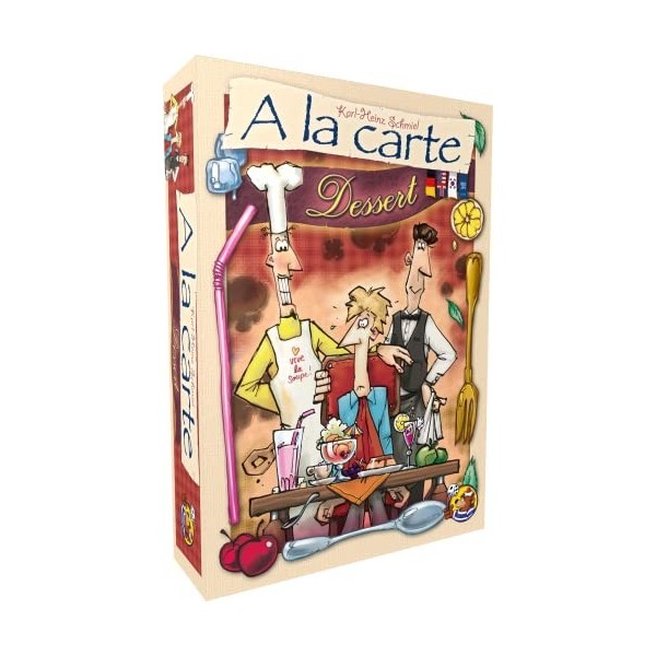 Heidelberger Spieleverlag, HeidelBÄR Games HG104 – A la Carte : Extension de Dessert – pour 2 à 5 Joueurs à partir de 8 Ans –