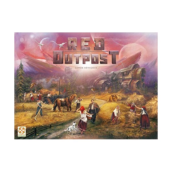 Lifestyle Boardgames- Red Outpost, LSBD0004