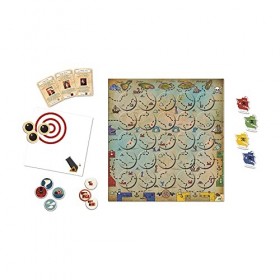 Janod - Labyrintus Pirates - Jeu de Société Enfant - Jeu de Plateau et de Stratégie - Langue Française - Dès 8 Ans - J02463