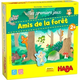 HABA - Mes premiers jeux – Amis de la forêt - Jeu de société - Jeu de recherche et dobservation danimaux - 6 ans et plus - 
