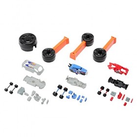 Mattel Games Jeu L’As de l’Assemblage avec voitures Hot Wheels à assembler, 1 à 3 joueurs, Jeu pour toute la famille, Dès 5 a