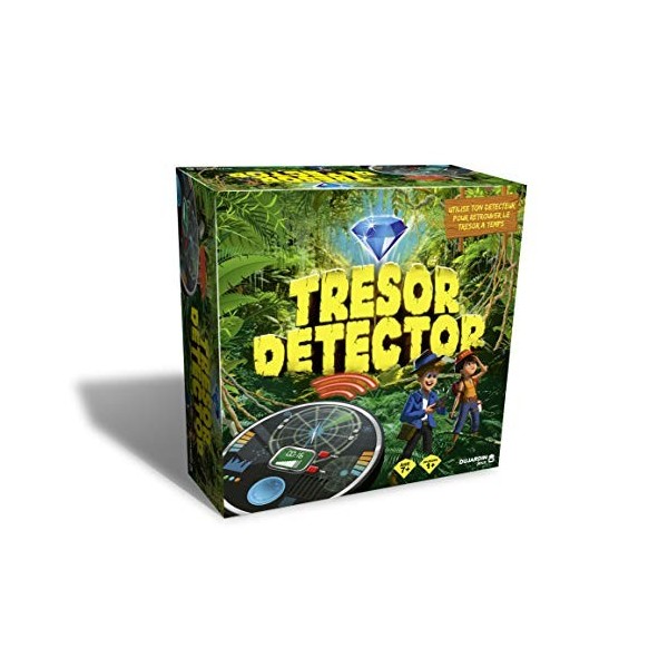 Dujardin – Trésor Detector – Jeu de société – Jeu d’action – Retrouvez le trésor grâce au détecteur – A jouer seul ou entre A
