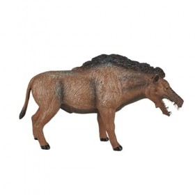 MOJO Jouet Figurine: Entelodont Daeodon - Planète des Animaux Marron