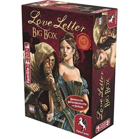 Pegasus Spiele 18214&nbsp;G&nbsp;–&nbsp;Love Letter Big Box, Jeu Import Allemagne 
