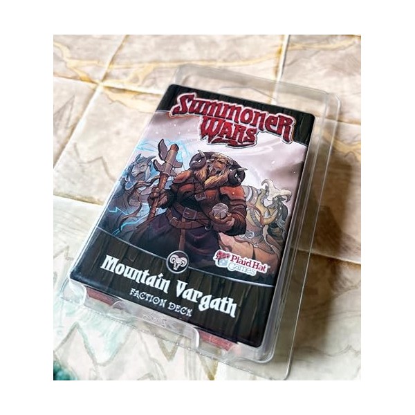 Summoner Wars Deuxième édition Mountain Vargath par Plaid Hat Games, jeu de stratégie