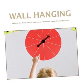 Totority 2 Pièces Loterie Petit Plateau Tournant Jeu De Table Roue DEnseignement Prix Jouets pour Enfants Jouet pour Enfants